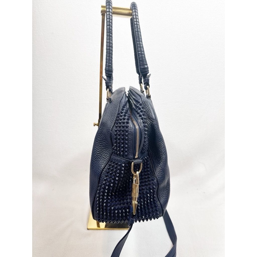 Christian Louboutin Christian Louboutin Panettone Crossbody Shoulder Bag – Blue Size ONE SIZE - 4 Thumbnail