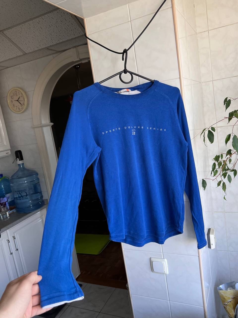 Nike × Vintage Vintage Nike 2000's Long Sleeve Shirt Blue Size US S / EU 44-46 / 1 - 8 Thumbnail