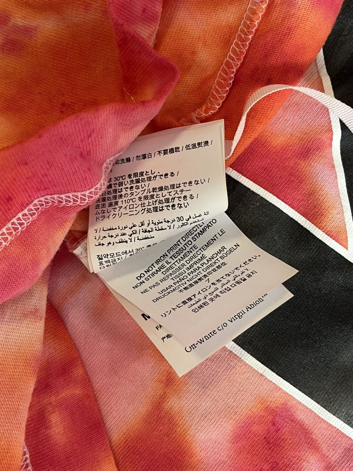Off-White Off White Caravaggio Arrow Tie Dye Size US S / EU 44-46 / 1 - 7 Thumbnail