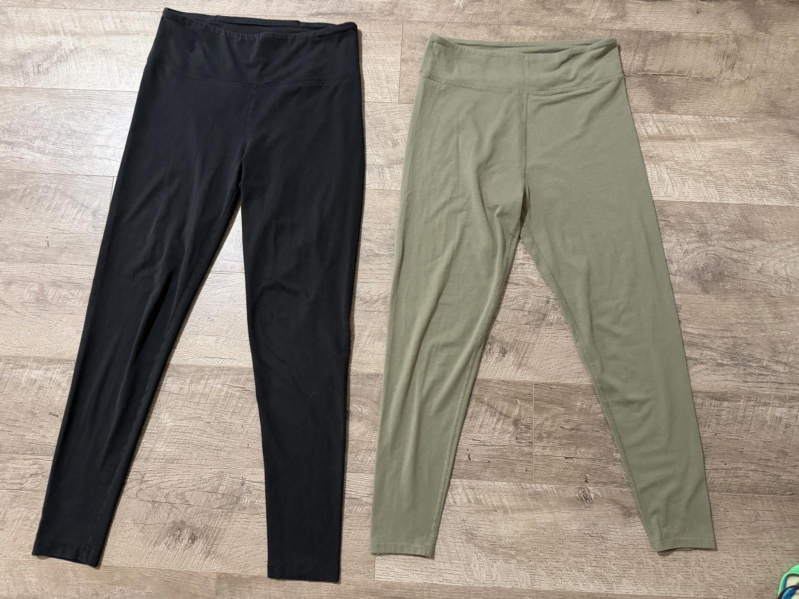 Anti Social Social Club SONOMA Set of Two Leggings in Black and Olive Green Size 32" / US 10 / IT 46 - 1 Thumbnail
