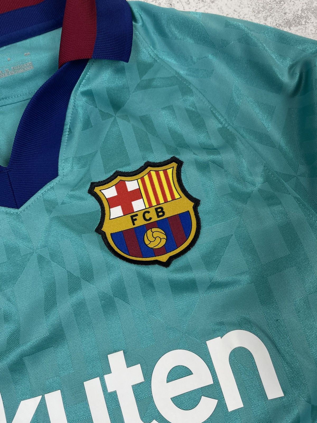 Nike Retro 2019/20 FC Barcelona Third Kit - Iconic 90s Vibes Size US S / EU 44-46 / 1 - 3 Thumbnail