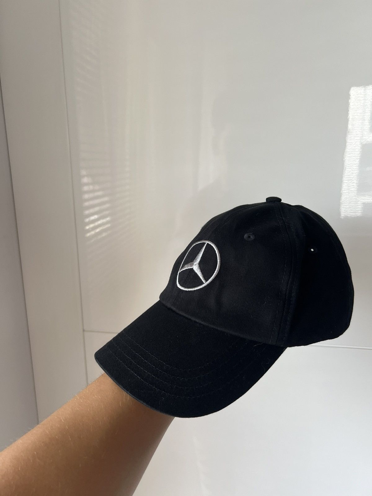 Japanese Brand × Mercedes-Benz × Vintage ‼️Vintage Mercedez Benz Bumer Brabus AMG Central Logo Cap‼️ Size ONE SIZE - 1 Thumbnail