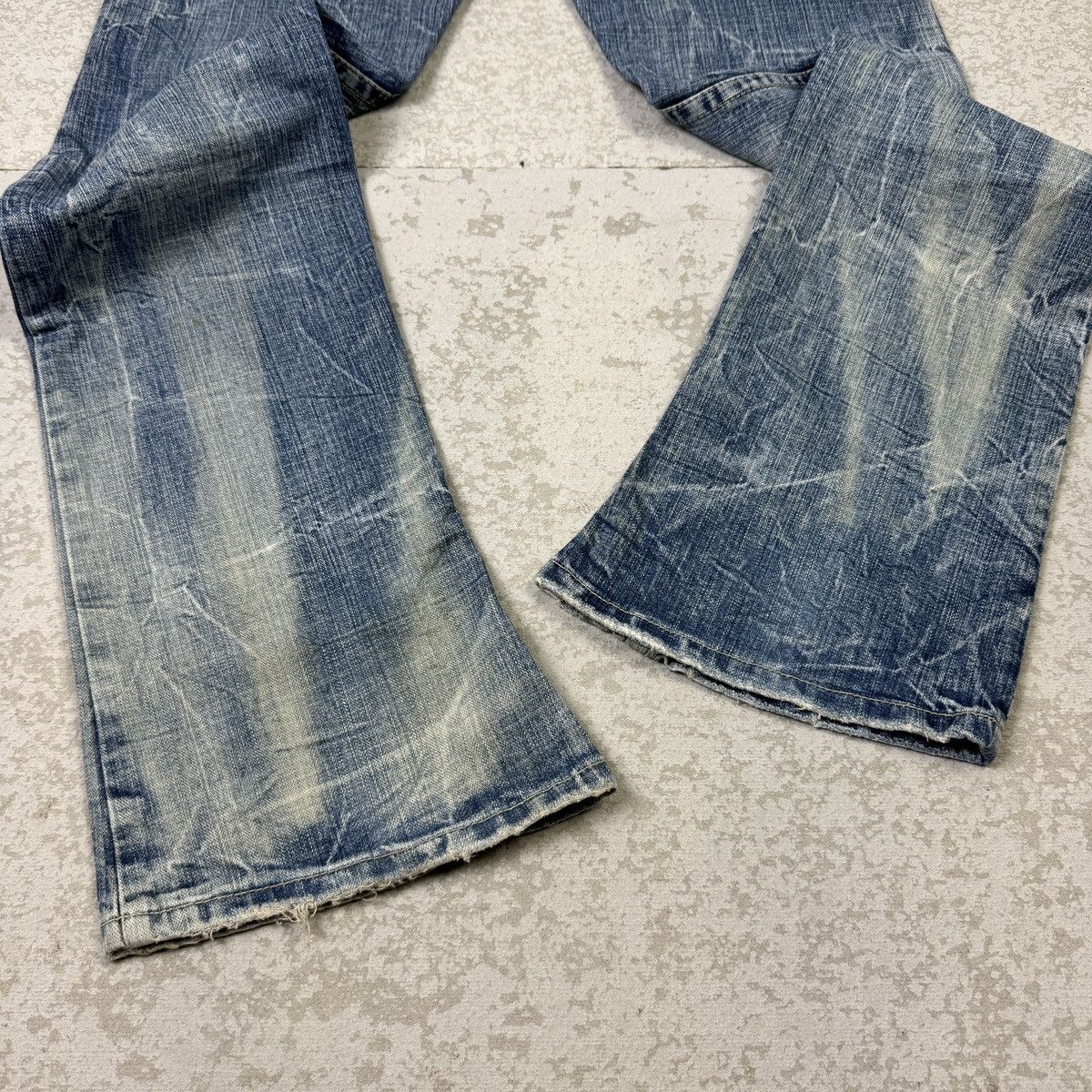 If Six Was Nine Twist Leg - 2000s Ozz-First Flared Jeans Size US 32 / EU 48 - 7 Thumbnail