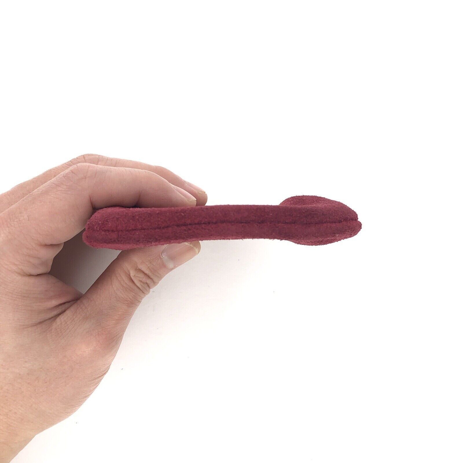 Other VTG Victorian Lady Burgundy Suede Coin Purse Clip Rose Size ONE SIZE - 9 Thumbnail