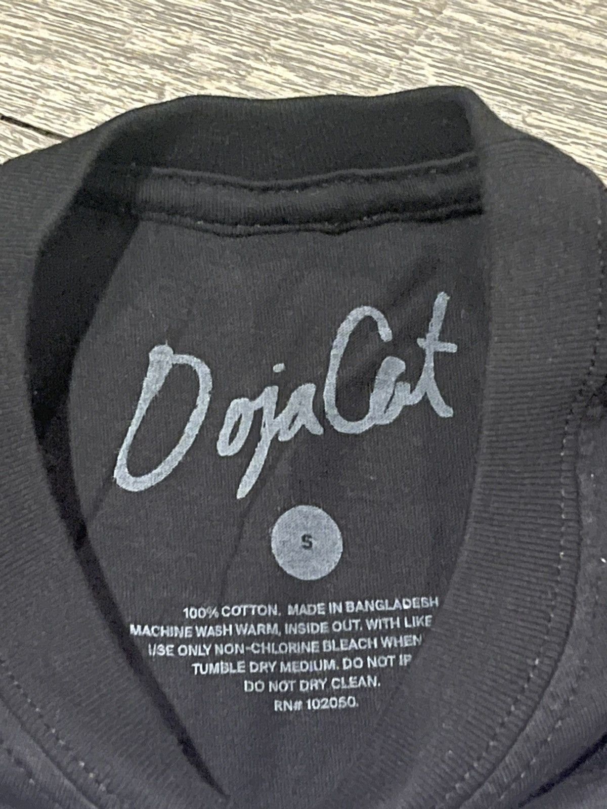 Band Tees Doja Cat Black Tee Size Small Size US S / EU 44-46 / 1 - 3 Thumbnail