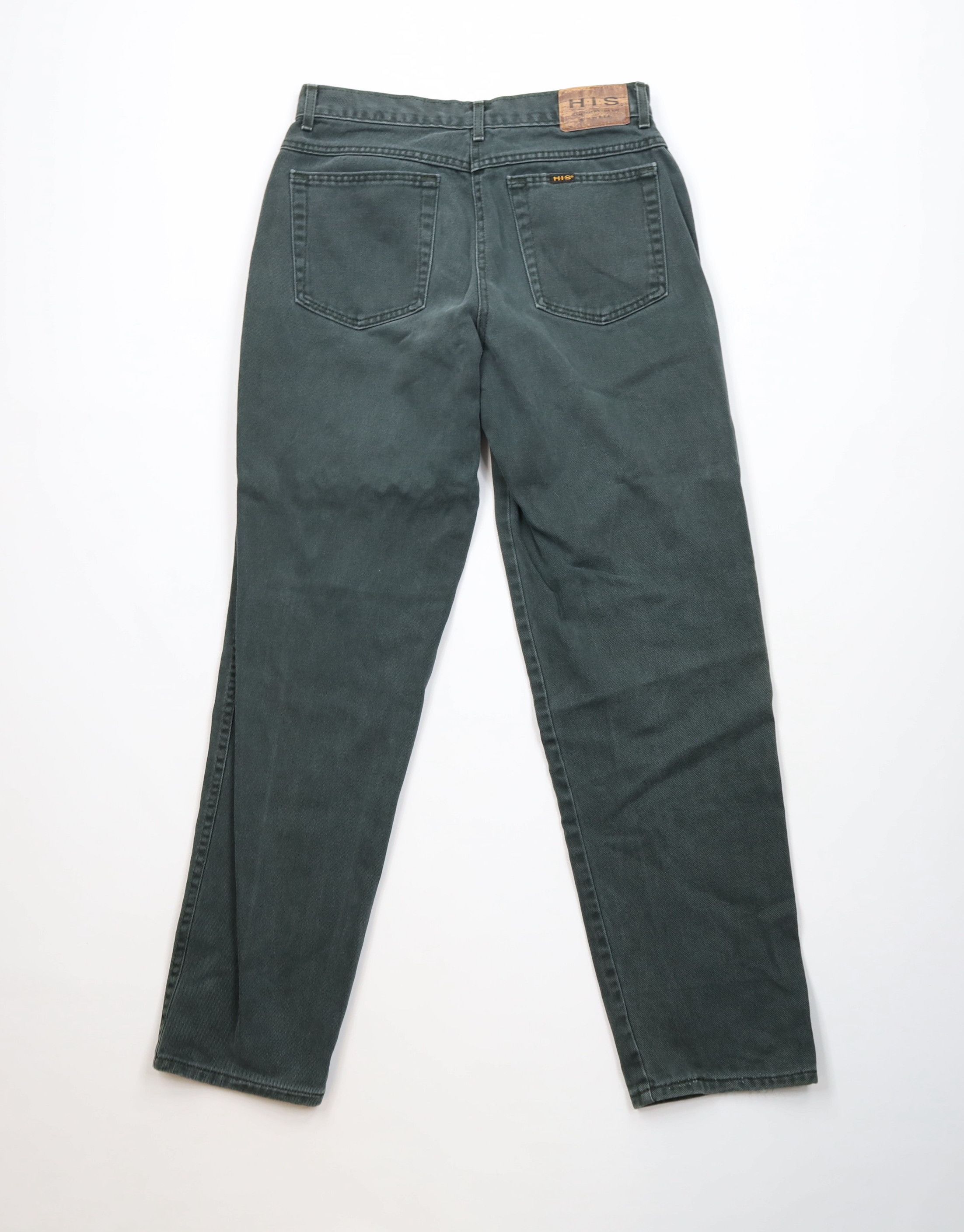 Vintage Vintage 90s Streetwear Straight Leg Denim Jeans Green USA Size US 30 / EU 46 - 10 Thumbnail