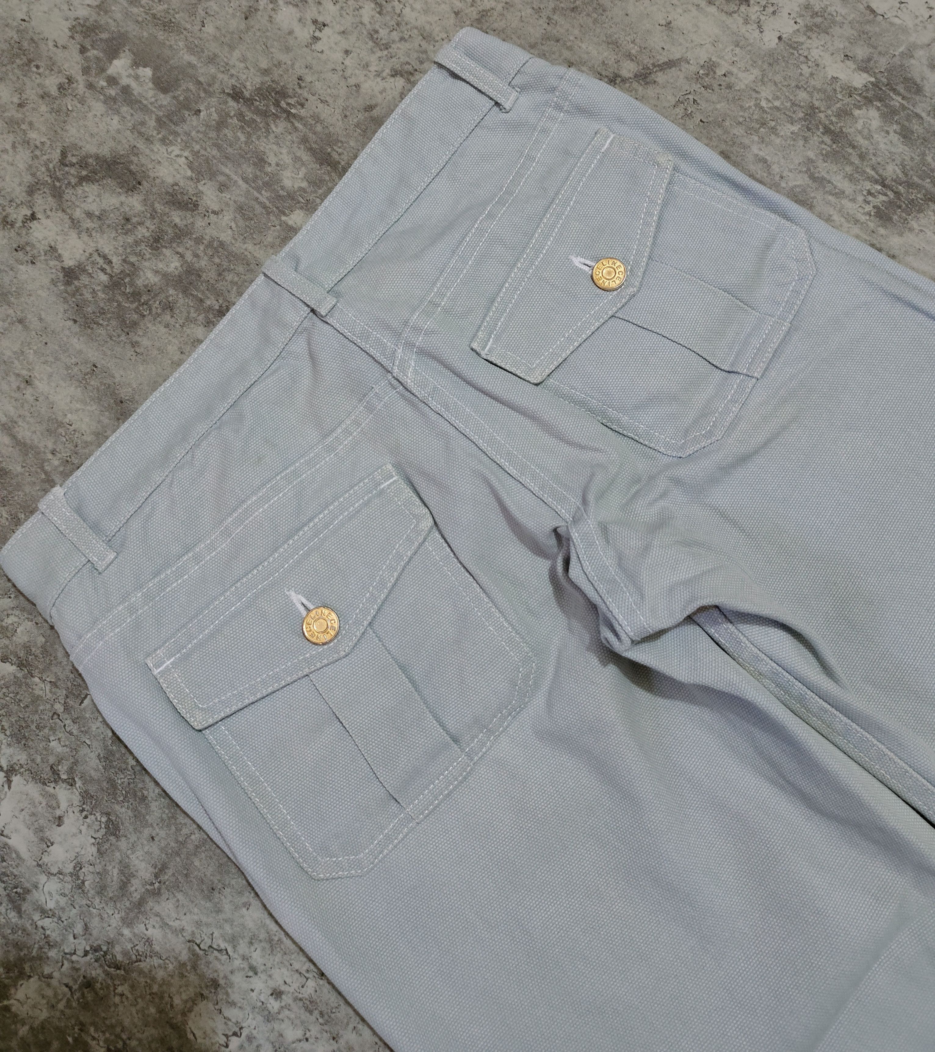 Celine Celine Modele Depose Croppeds jeans Size 29" - 8 Thumbnail