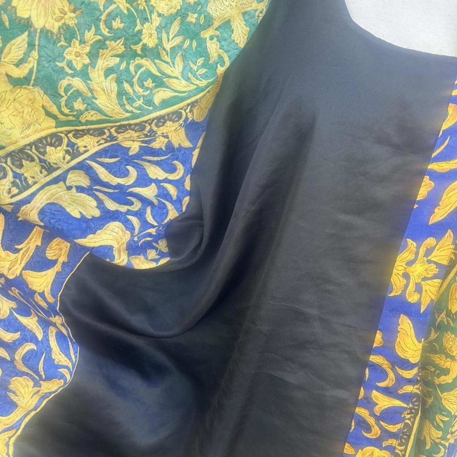 Other vintage Versace-inspired tunic top #boho #retro Size ONE SIZE - 5 Thumbnail
