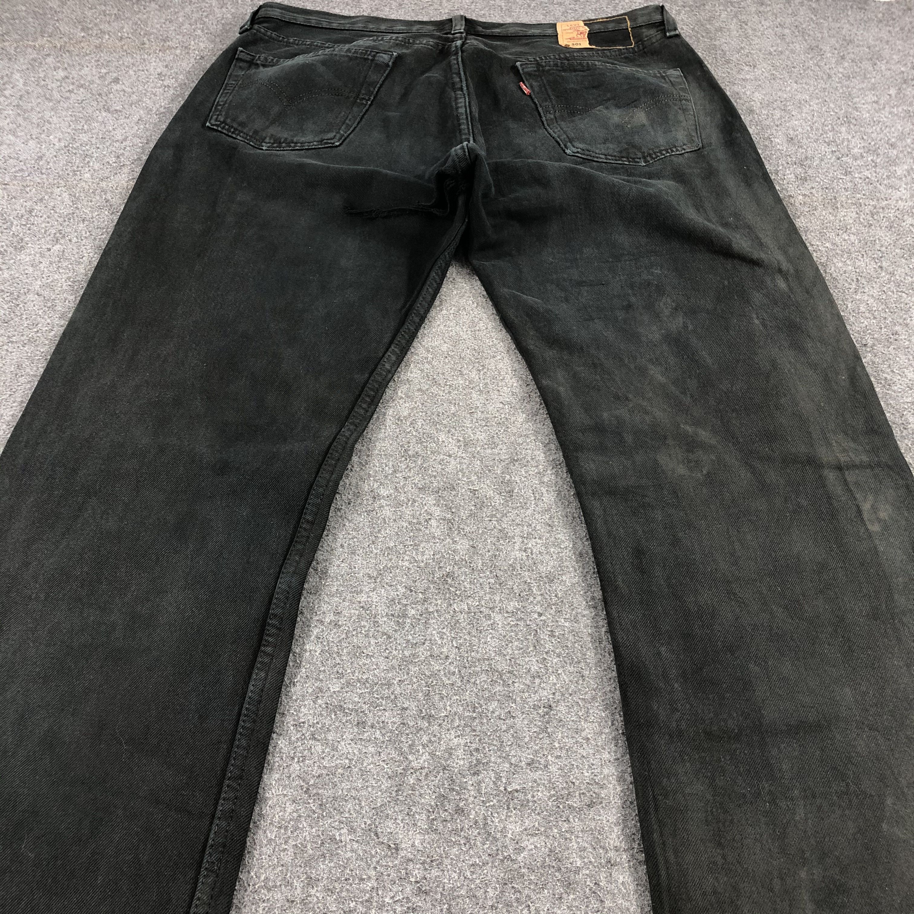 Levi's × Vintage Vintage 90s Distress Levis 501 Jeans-JM1586 Size US 36 / EU 52 - 4 Thumbnail