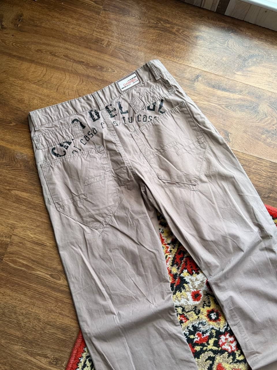 Hedi Slimane 2000s Retro Archive Hedi Slimane Dior Baggy Streetwear Pants Size US 32 / EU 48 - 11 Thumbnail