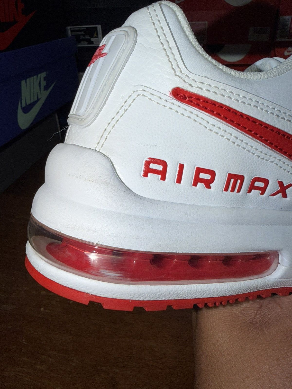 Nike Nike Air Max LTD 3 White University Red size 11.5 Size US 11.5 / EU 44-45 - 9 Thumbnail