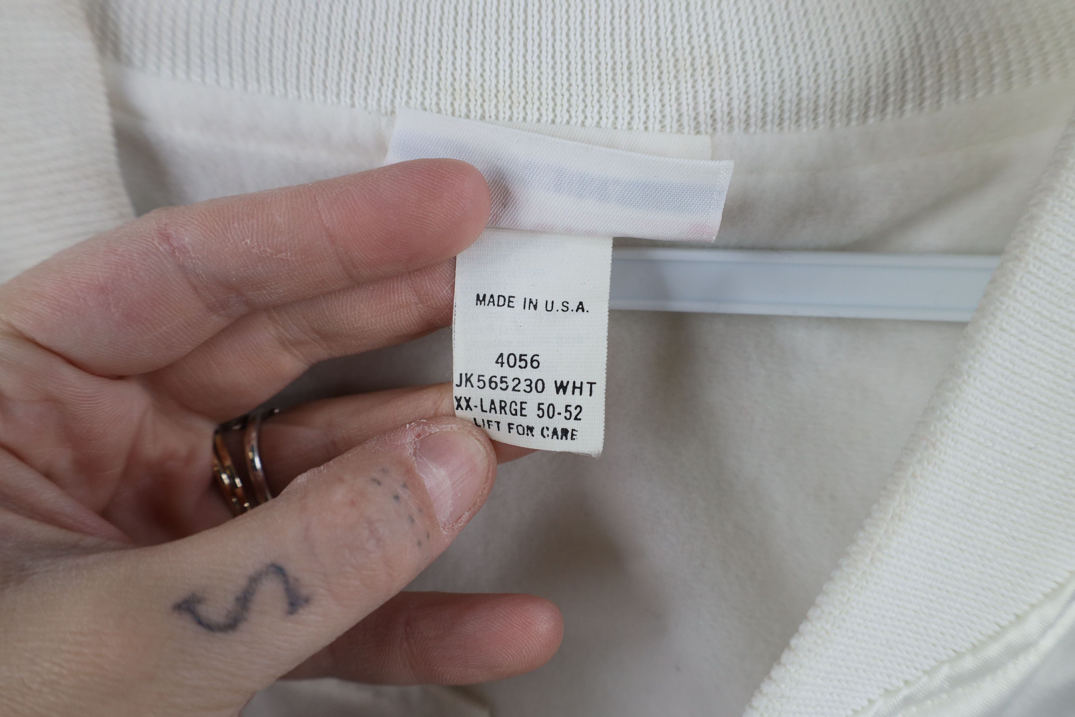 Vintage Vinage 80s 90s Streetwear Satin Bomber Jacket White USA Size US XXL / EU 58 / 5 - 10 Thumbnail