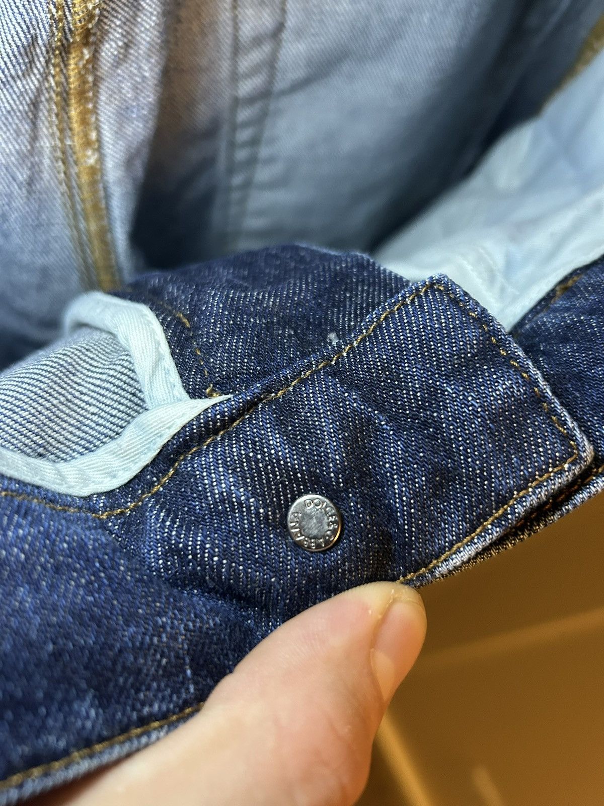Dolce & Gabbana Vintage Dolce and Gabbana distressed slim skinny jeans Size US 34 / EU 50 - 11 Thumbnail