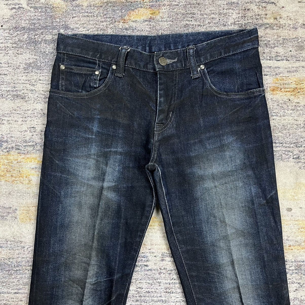 If Six Was Nine × Le Grande Bleu (L.G.B.) × Tornado Mart Tornado Mart japan boot cut wash denim pants Size 30" / US 8 / IT 44 - 3 Thumbnail