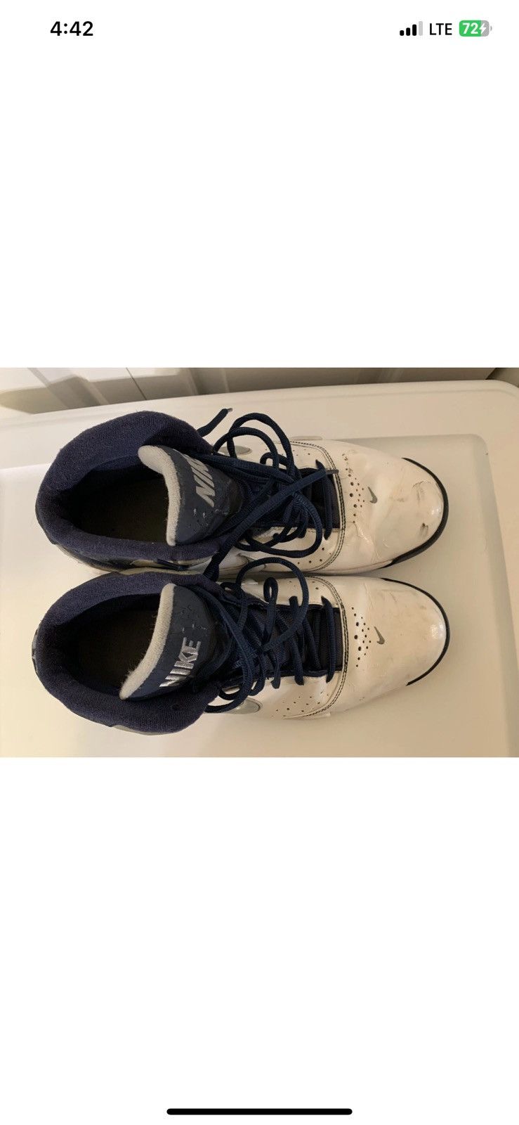 Nike Nike Air Tri D Mens Sz 13 Blue White 324699-101 Size US 13 / EU 46 - 5 Thumbnail