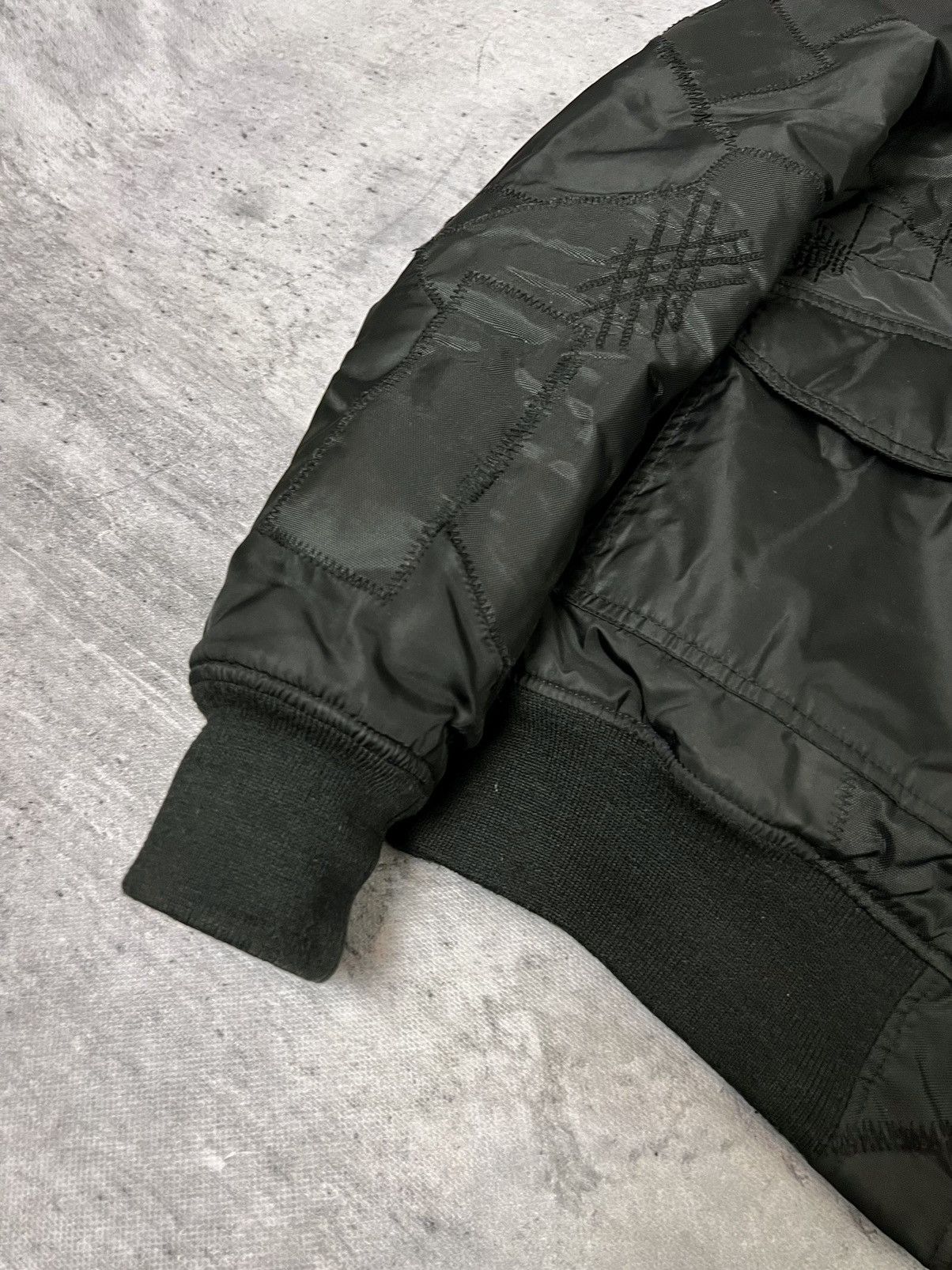 Han Kjobenhavn × Schott Schott x Han Kjøbenhavn patchwork MA-1 military jacket Size US L / EU 52-54 / 3 - 4 Thumbnail
