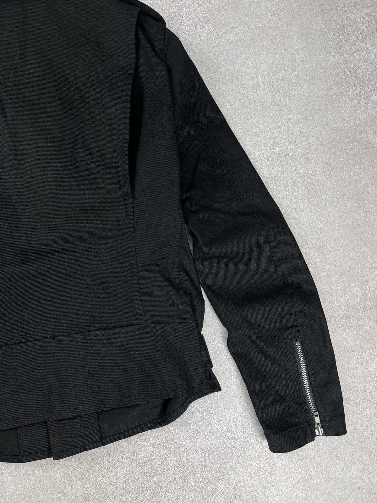 Comme des Garcons × Comme des Garcons Black × Japanese Brand Comme des Garcons Black Bondage Biker Moto Jacket Men’s Size US XL / EU 56 / 4 - 10 Thumbnail