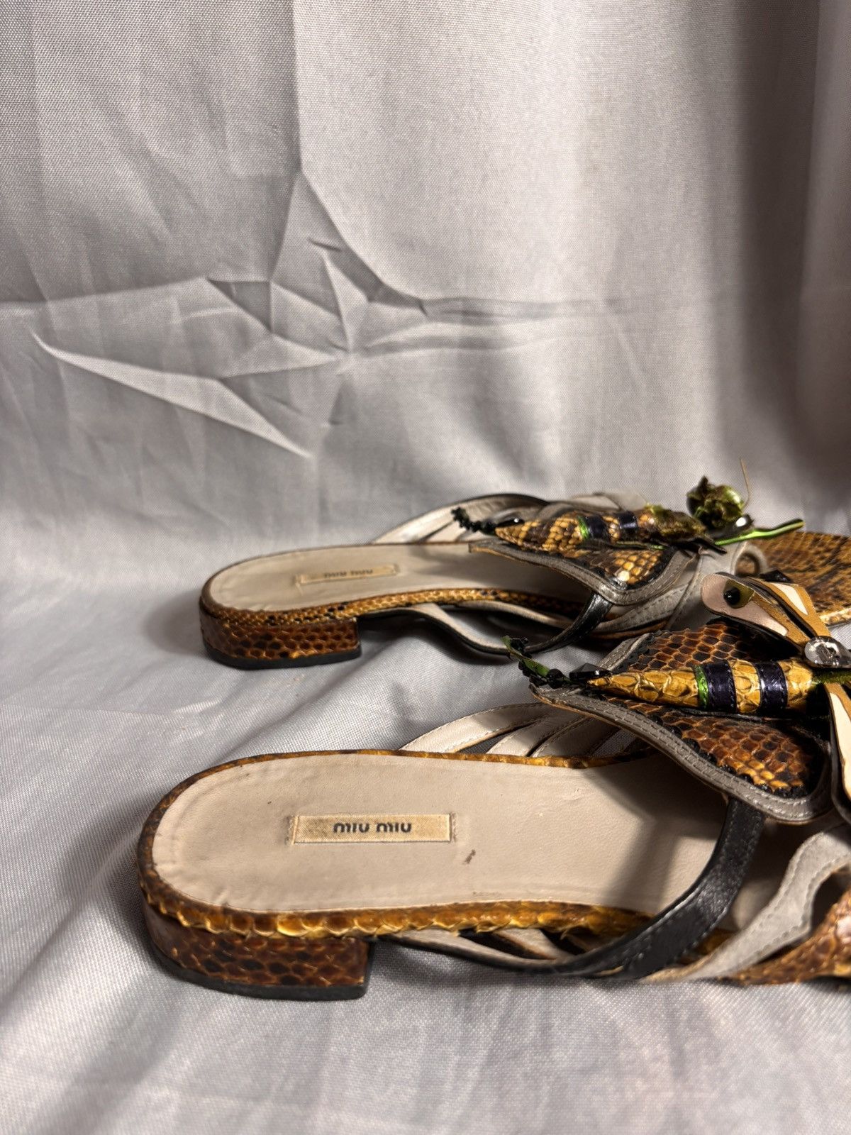 Miu Miu Miu Miu S/S 2008 Sandal Flats Size US 7 / IT 37 - 11 Thumbnail