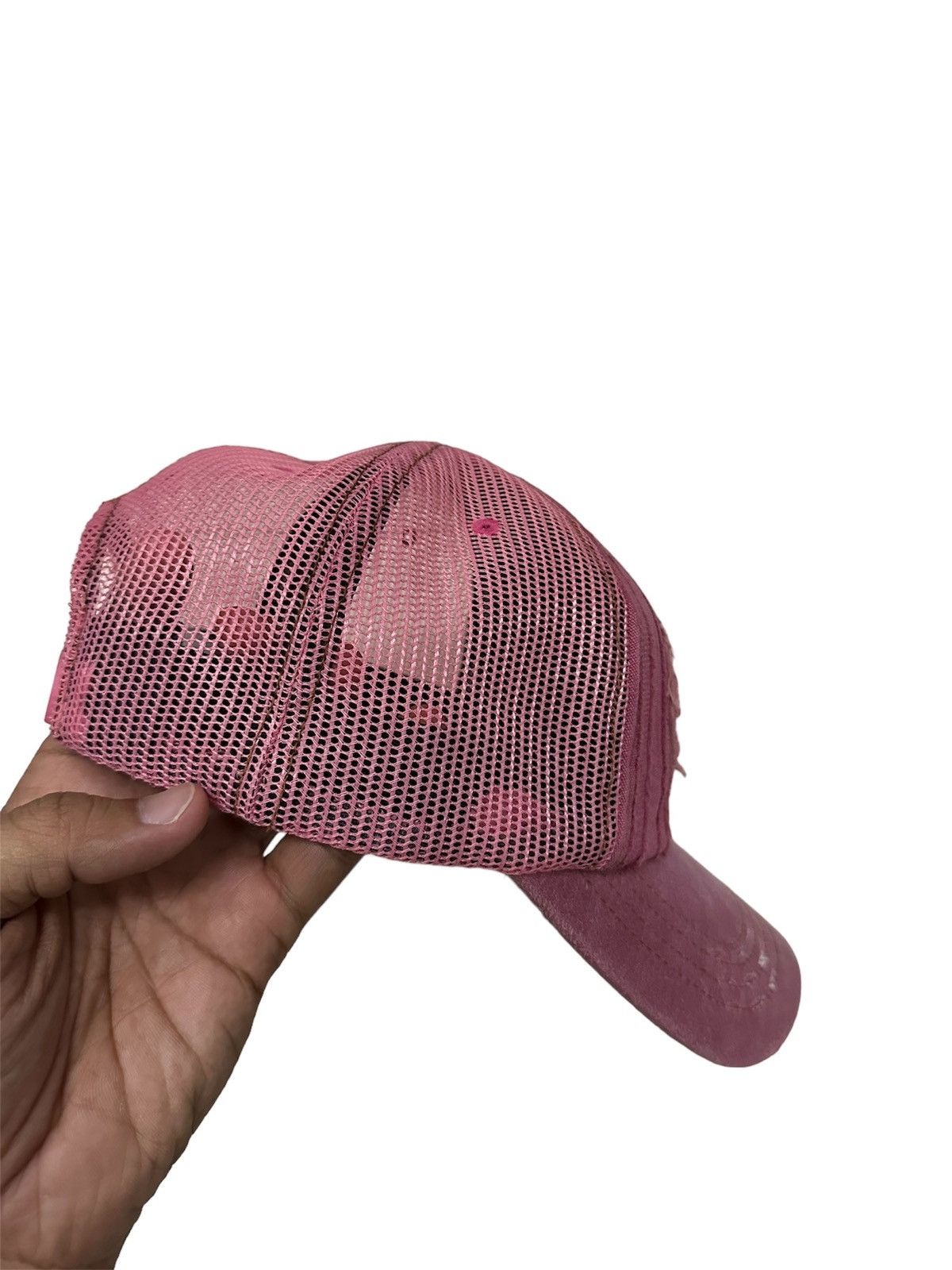 Von Dutch Von Dutch Destressed Design Trucker Hat Size ONE SIZE - 4 Thumbnail