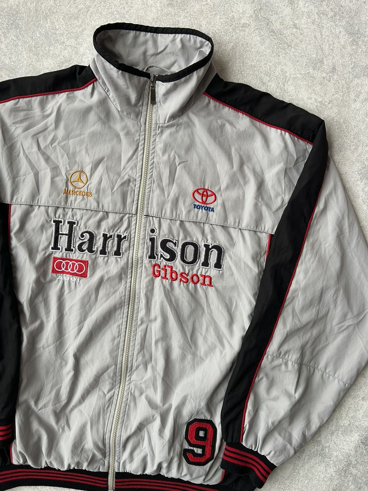 Formula 1 Vintage Harrison Gibson 90's F1 Racing Light Jacket Size US XXL / EU 58 / 5 - 4 Thumbnail