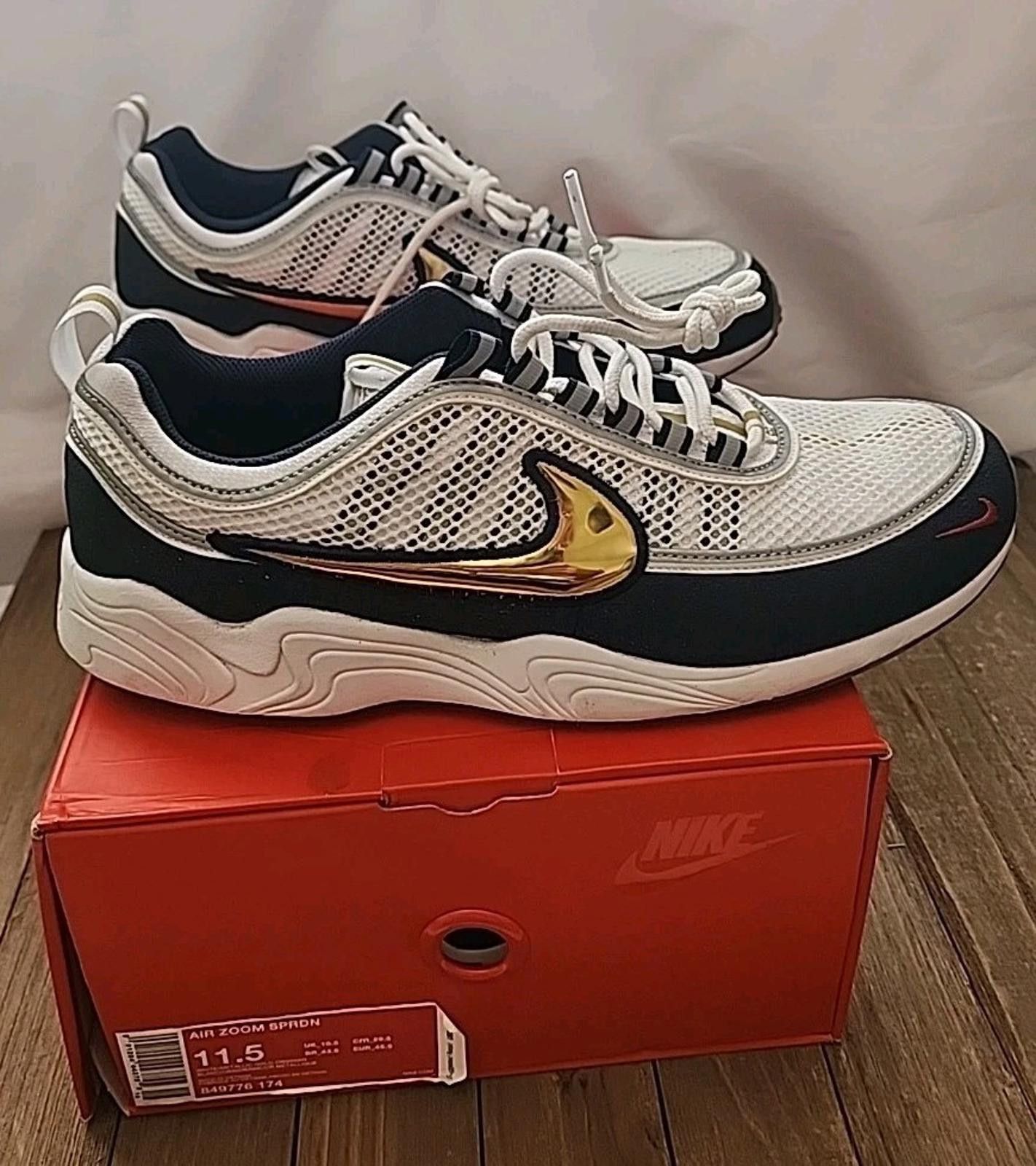 Nike Size 11.5 Nike Lab Air Zoom Spiridon Olympic 849776 174 Size US 11.5 / EU 44-45 - 1 Thumbnail