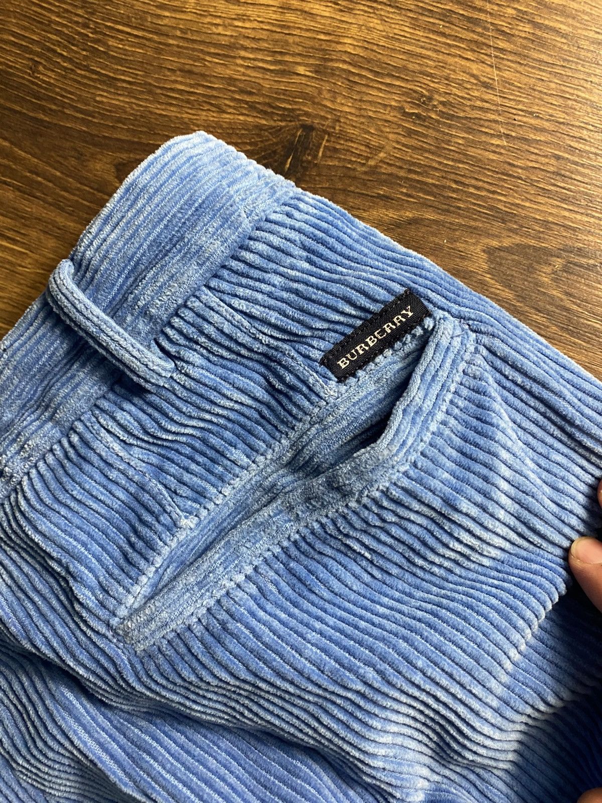 Burberry Vintage Burberry London Velvet Paints Size 48 Size US 32 / EU 48 - 6 Thumbnail