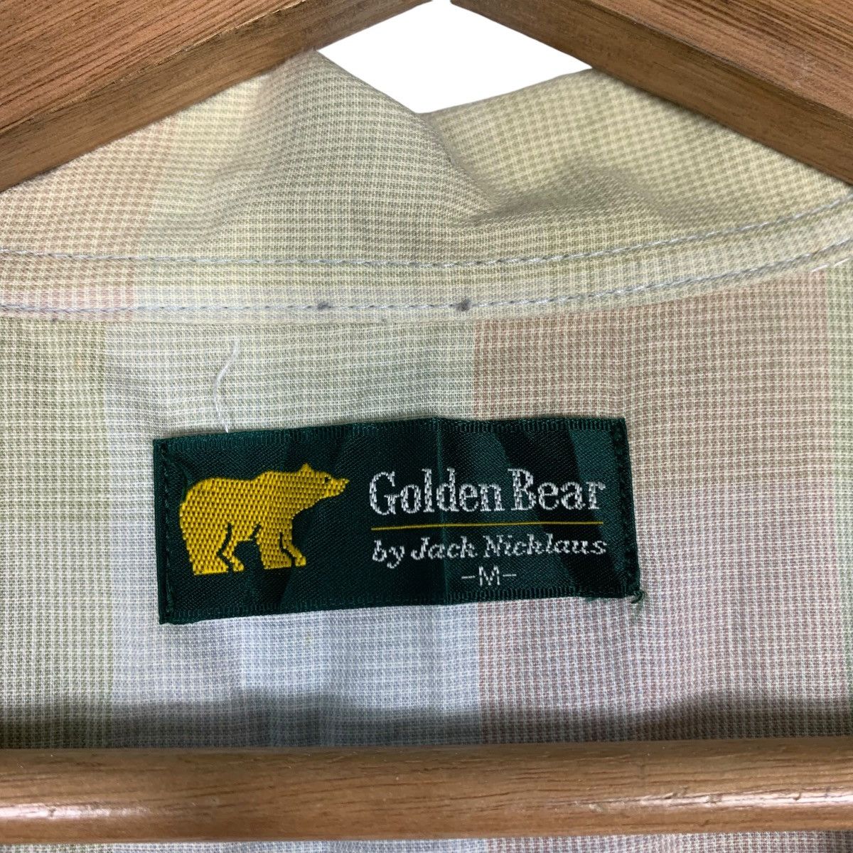 Golden Bear GOLDEN BEAR Jack Nicklaus Checked Button Shirt #1424-C64 Size US M / EU 48-50 / 2 - 13 Thumbnail