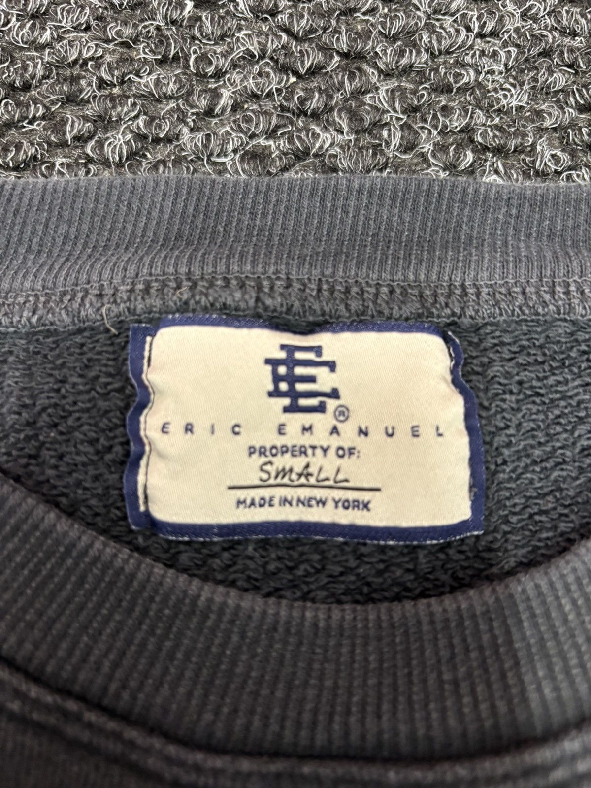 Eric Emanuel Eric Emanuel EE Crewneck Black/Black Size US S / EU 44-46 / 1 - 3 Thumbnail