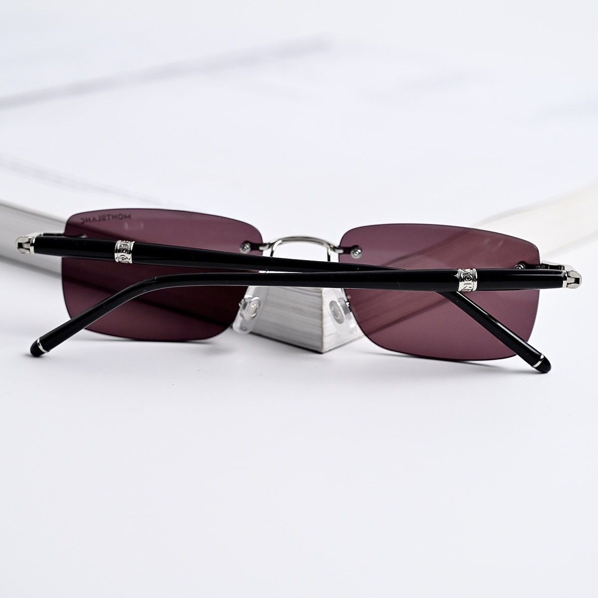 Montblanc MONTBLANC MB0344S SUNGLASSES Size ONE SIZE - 11 Thumbnail