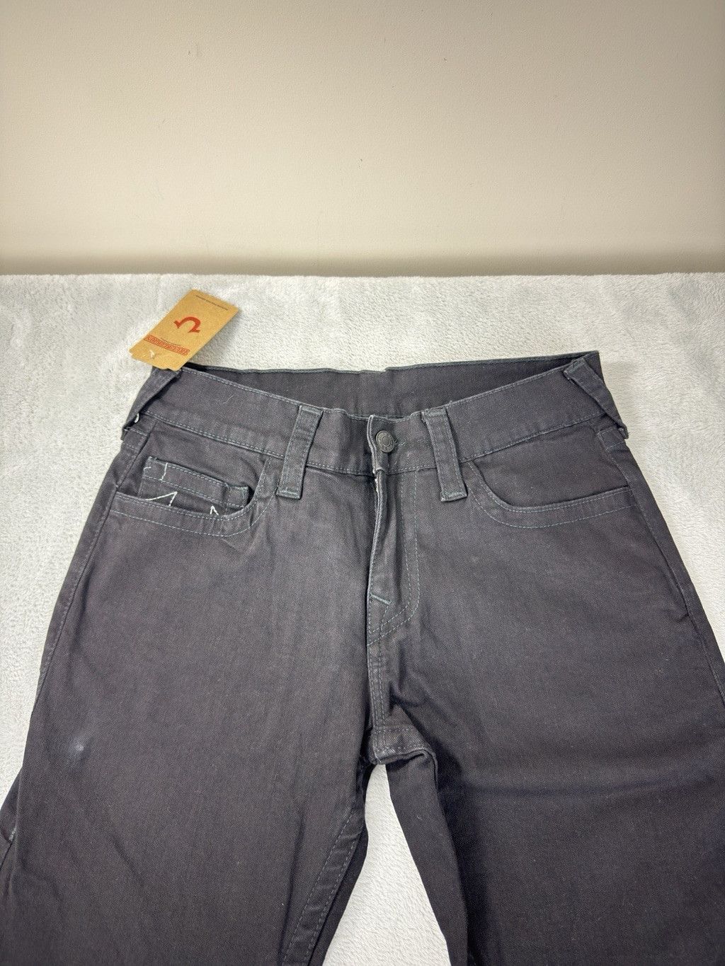 True Religion True Religion NWT Men's Size 30 W X 34 L Blk Zipper Fly Deni Size US 30 / EU 46 - 5 Thumbnail