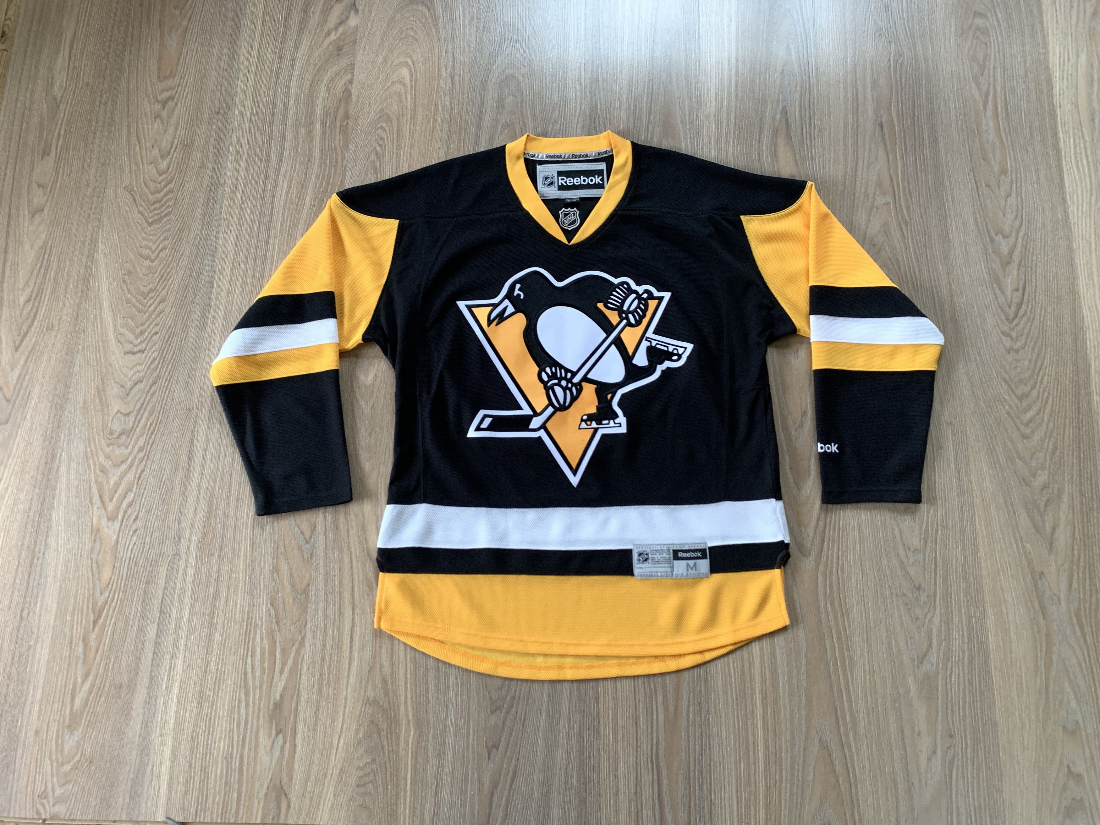NHL × Reebok × Vintage Rare Reebok Pittsburgh Penguins Hockey Jersey Size US M / EU 48-50 / 2 - 1 Thumbnail