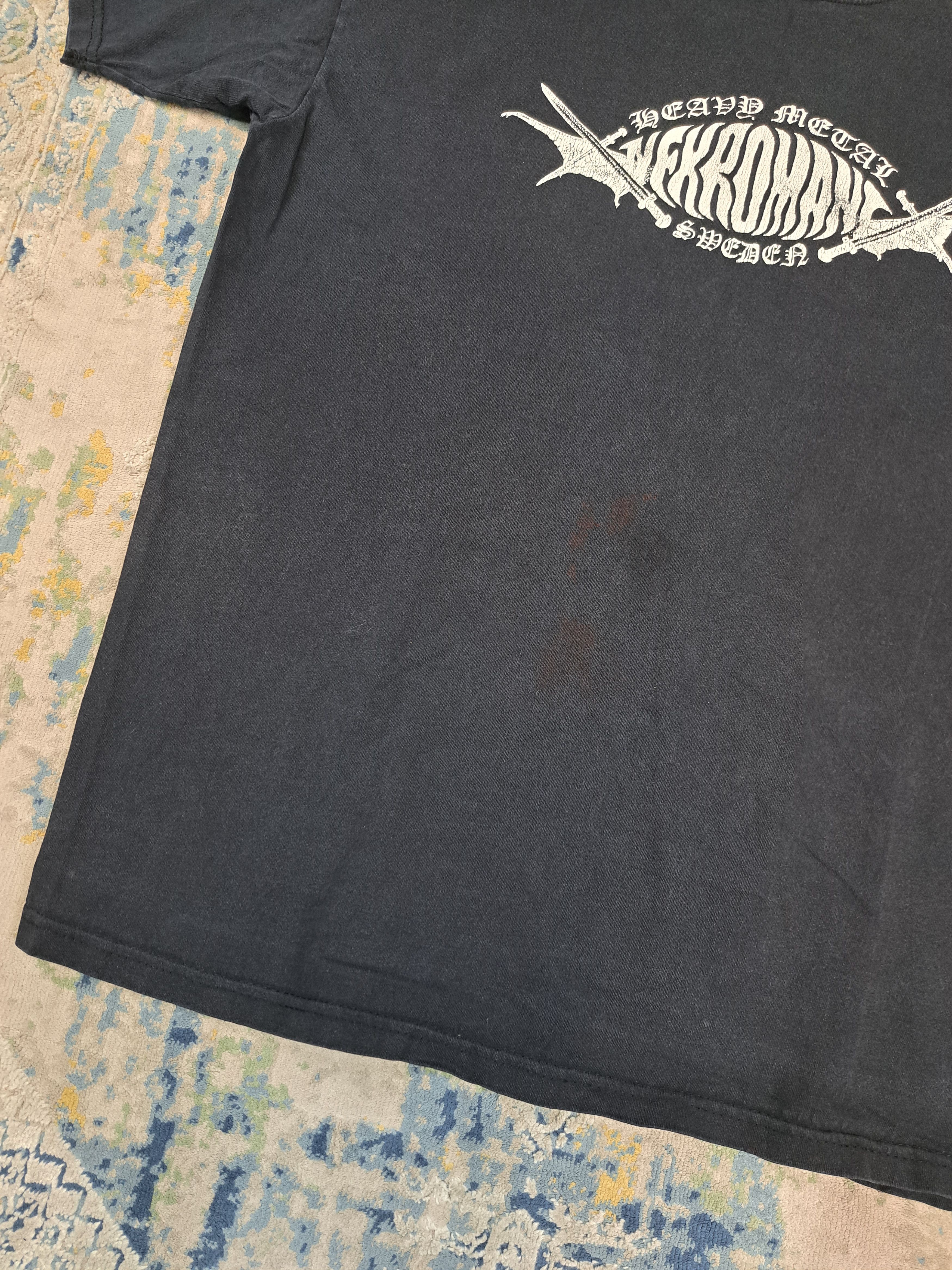 Band Tees Vintage Nekromant Death Metal Band Tee Heavy Rock Size US L / EU 52-54 / 3 - 4 Thumbnail