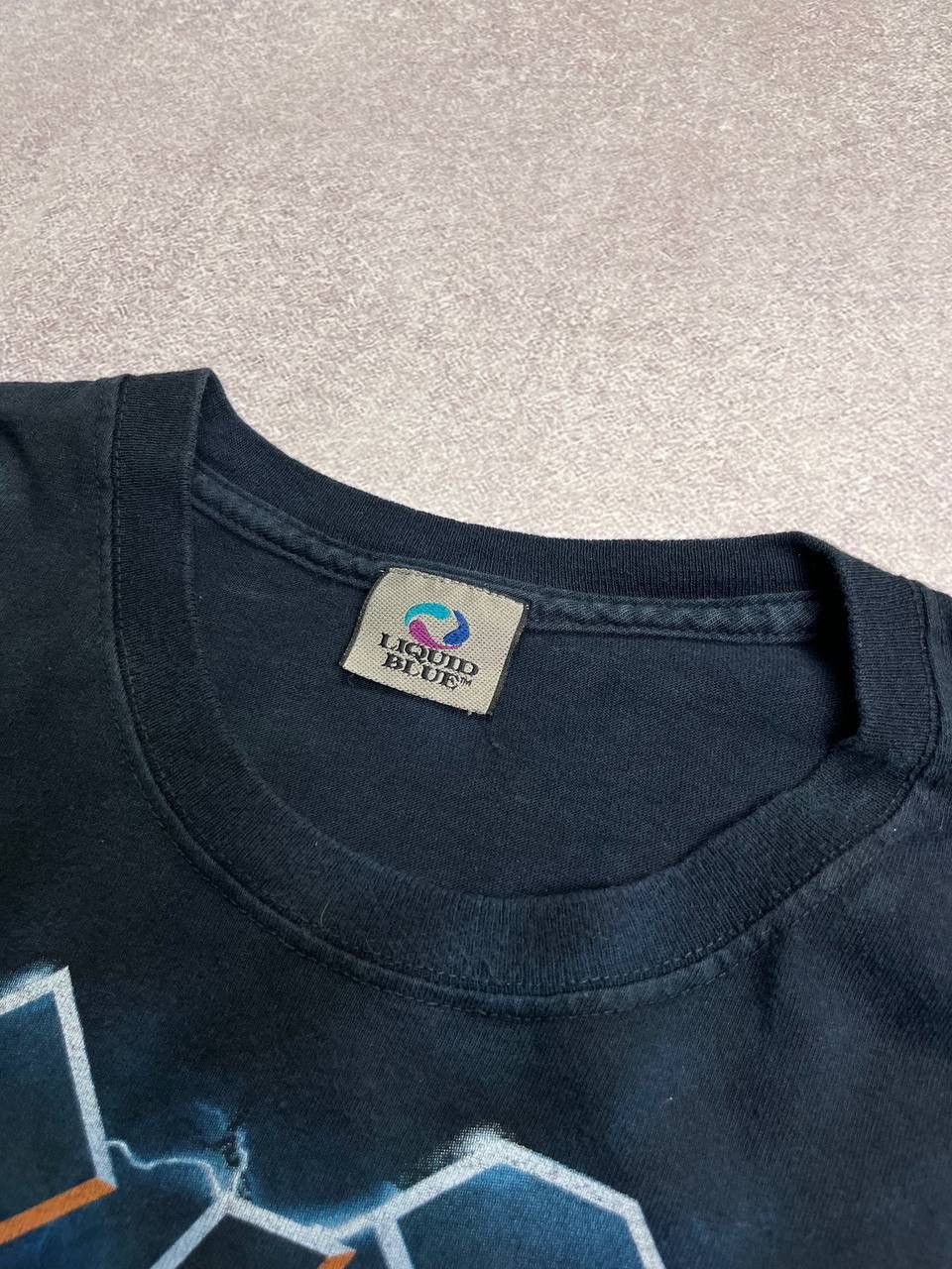 Band Tees × Vintage Vintage AC/DC For Those About To Rock Liquid Blue T-shirt XL Size US XL / EU 56 / 4 - 4 Thumbnail