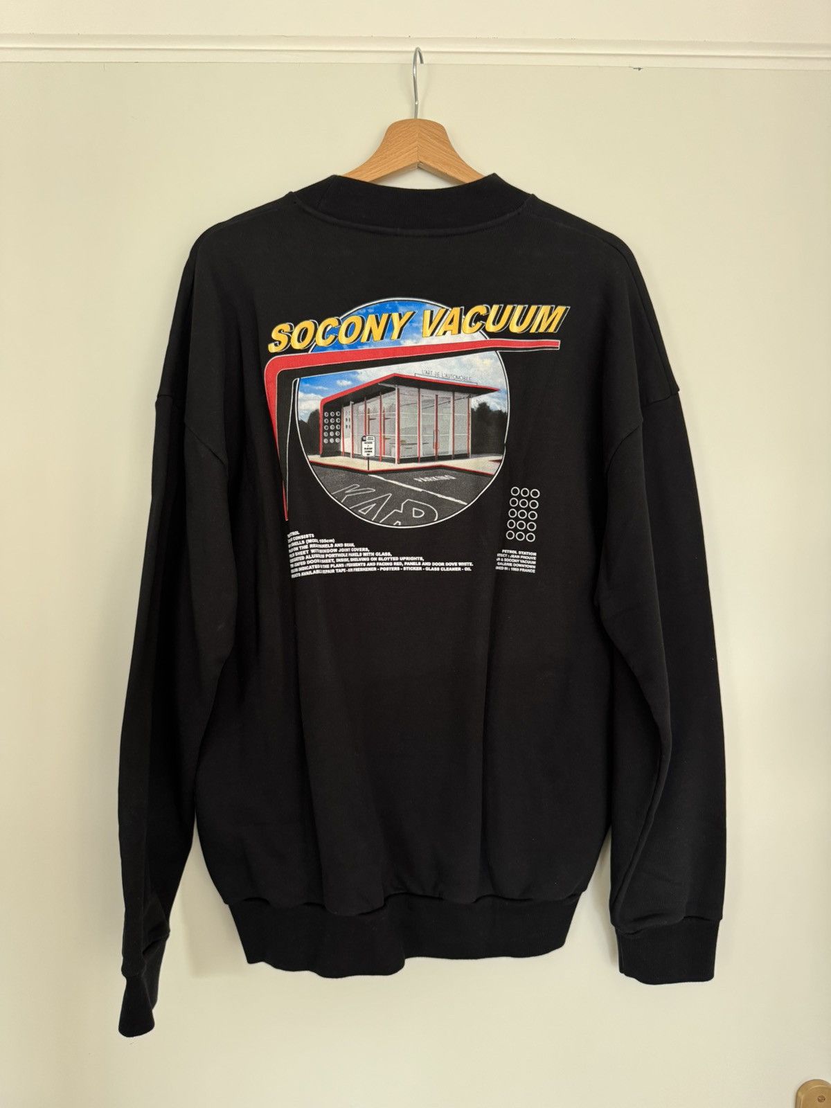 Kar Kar l’art de l’automobile Sweater Socony Vaccum Size US L / EU 52-54 / 3 - 1 Thumbnail