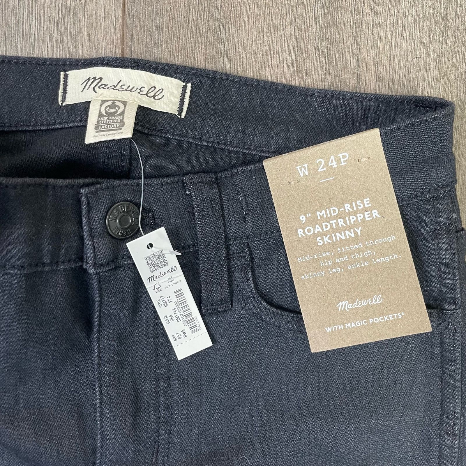 Madewell Madewell 9" Mid Rise Roadtripper Ankle Jeans US Women's 24P Size 24" / US 00 / IT 34 - 3 Thumbnail