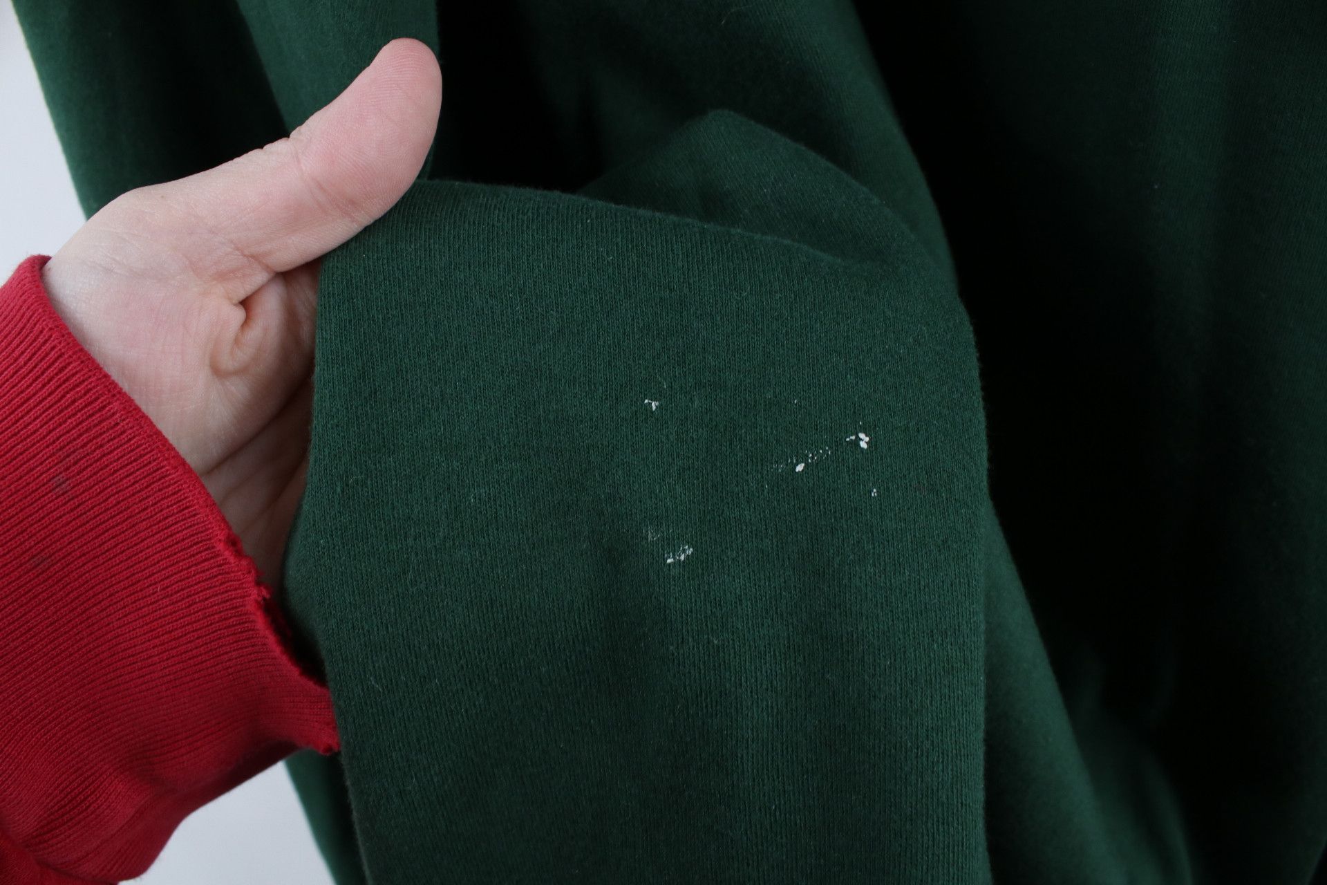Ralph Lauren × Vintage Vintage 90s Ralph Lauren Long Sleeve Polo Shirt Hunter Green Size US XL / EU 56 / 4 - 6 Thumbnail