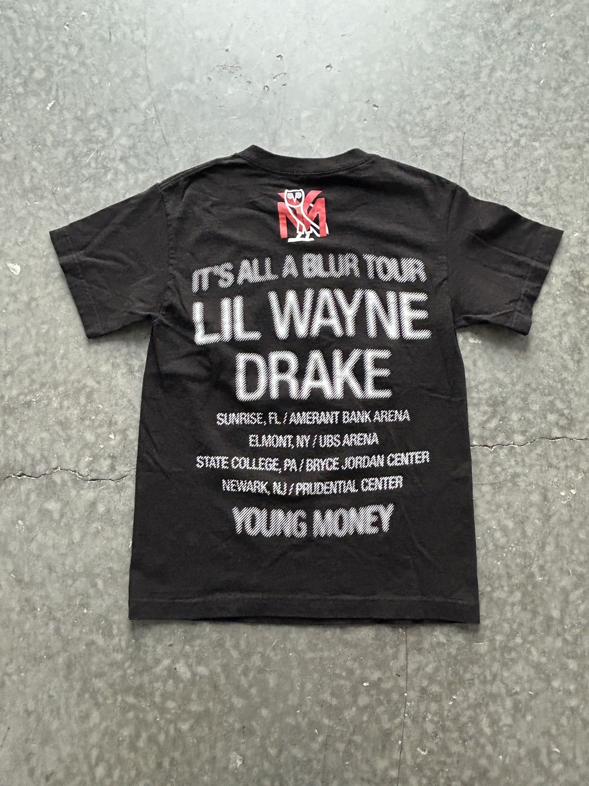 October's Very Own Drake Lil Wayne Young Money IAAB Tour Tee Size US S / EU 44-46 / 1 - 4 Thumbnail