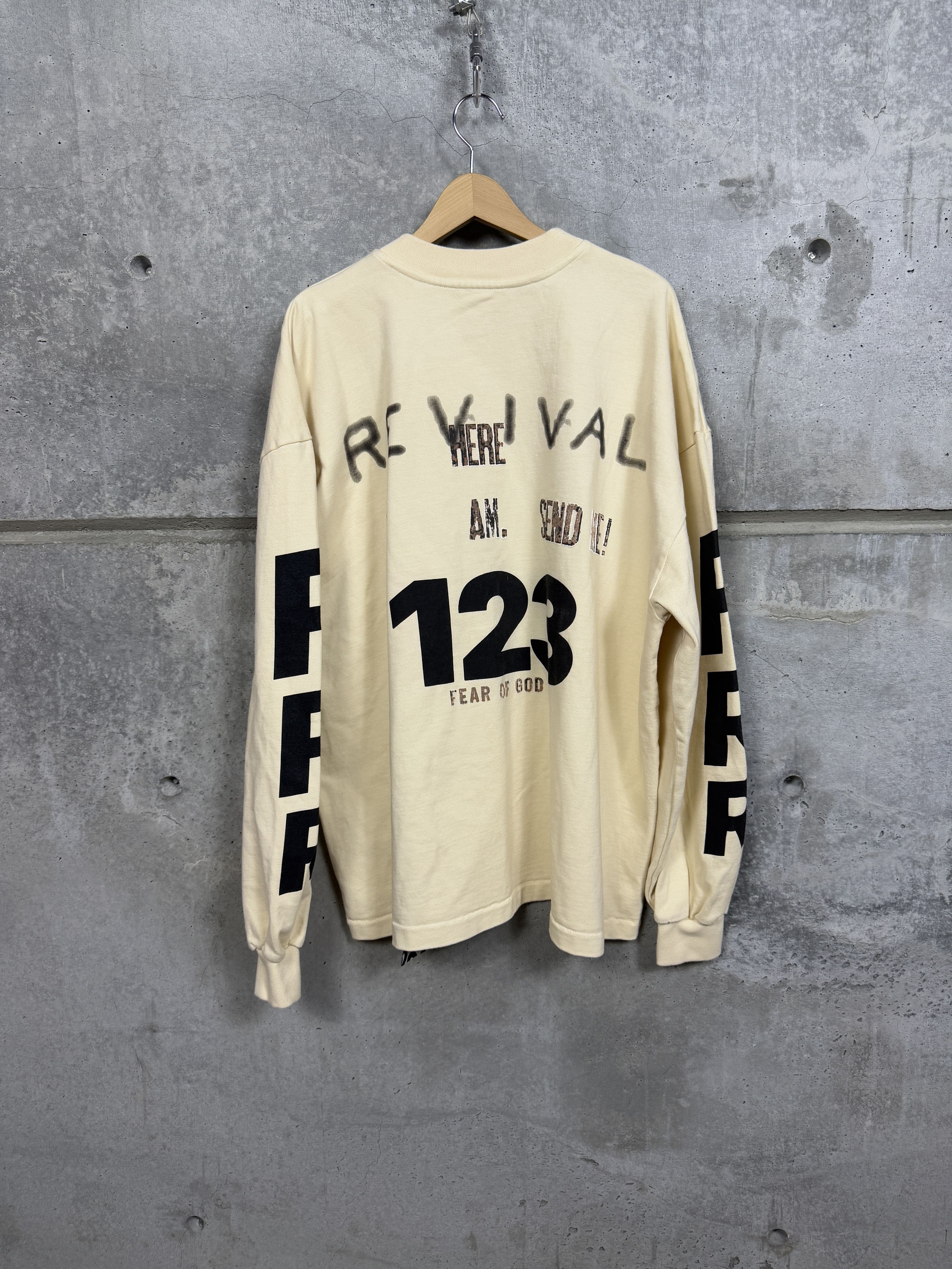 Fear of God × RRR-123 Fear of God x RRR-123 Revival Long Sleeve Tee Size US M / EU 48-50 / 2 - 2 Thumbnail
