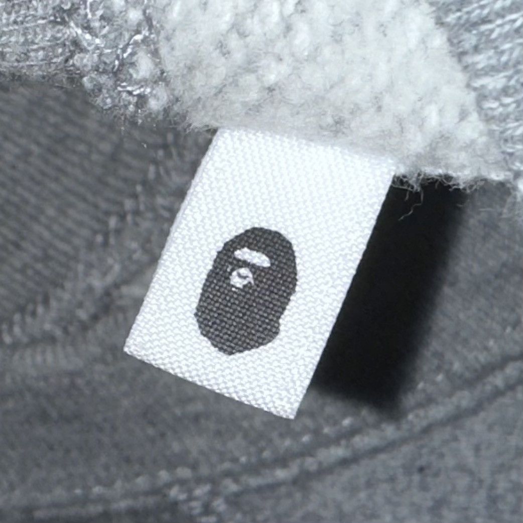 Bape BAPE Shark WGM Metal Zip Crewneck Grey Size Large Size US L / EU 52-54 / 3 - 9 Thumbnail