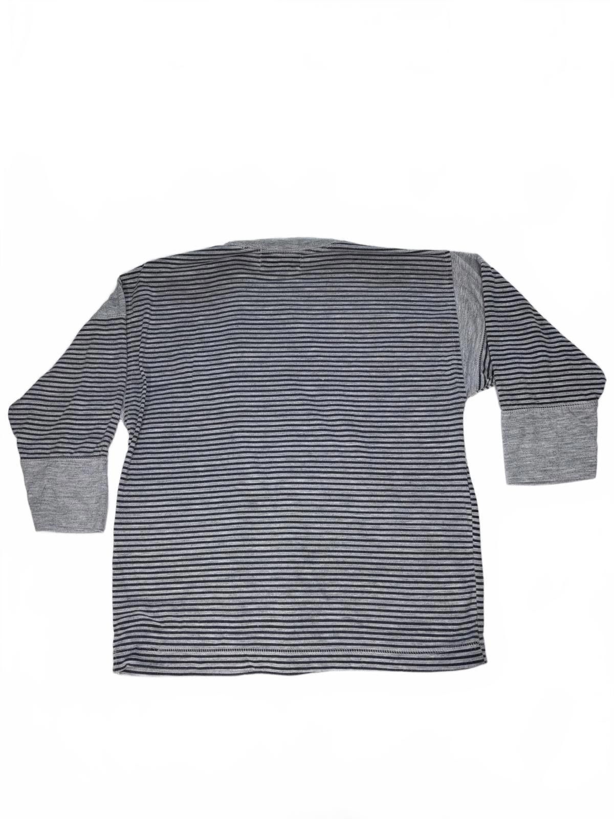 Bugle Boy Bugle Boy Women's Global Challenge Striped Long Sleeve Tee Size M / US 6-8 / IT 42-44 - 3 Thumbnail
