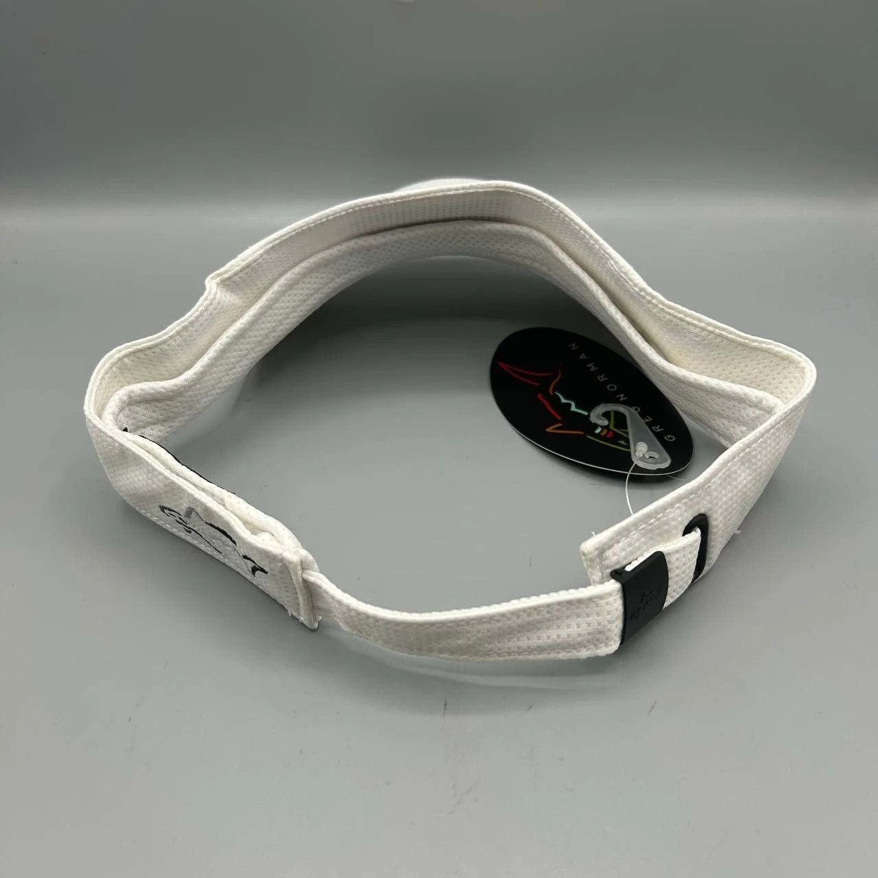 Greg Norman Greg Norman Golf Visor Hat Men White Embroidered Strap Back Size ONE SIZE - 8 Thumbnail