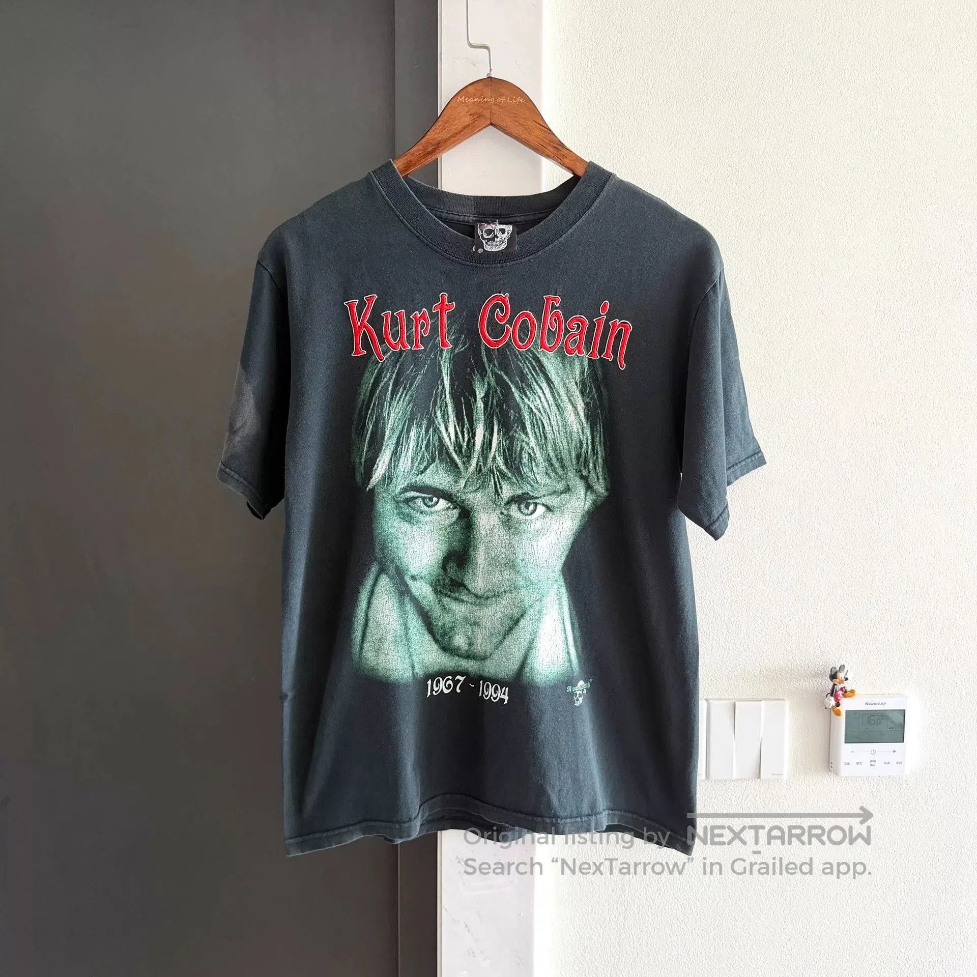 Vintage Vintage 00s Kurt Cobain Bootleg Nirvana Tee. Size US M / EU 48-50 / 2 - 1 Thumbnail