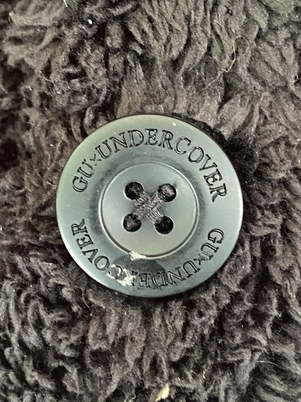 GU × Undercover Freedom GUxUNDERCOVER Fleece Button Jacket Cardigan (M) Size US M / EU 48-50 / 2 - 12 Thumbnail