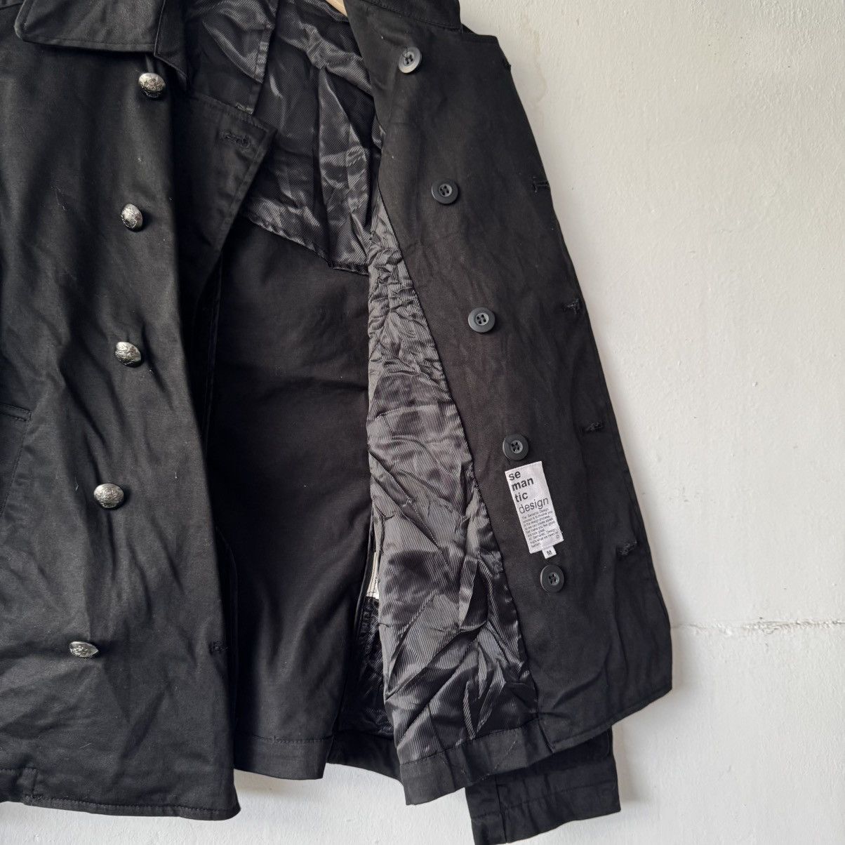 If Six Was Nine Semantic Design - Double breasted Jacket Size US M / EU 48-50 / 2 - 10 Thumbnail