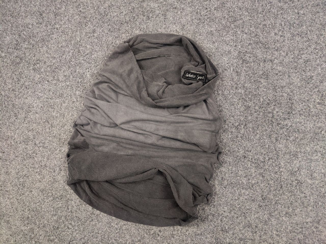 Japanese Brand Barbara Speer Avant Garde Design Organic Cotton scarf collar Size ONE SIZE - 3 Thumbnail