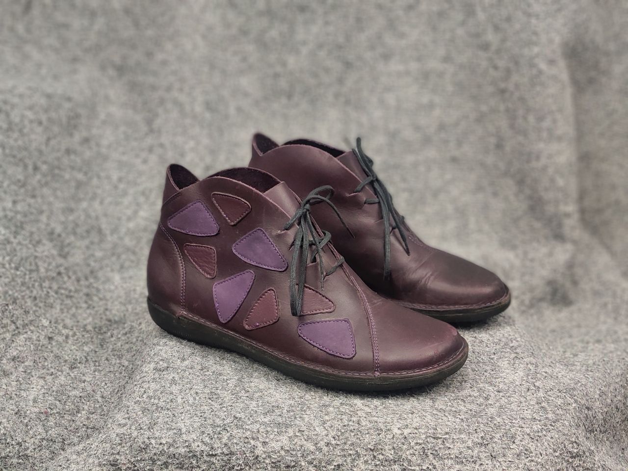 Other loints of holland Design Leather Purple Comfort shoes Boots Size US 11 / IT 41 - 7 Thumbnail