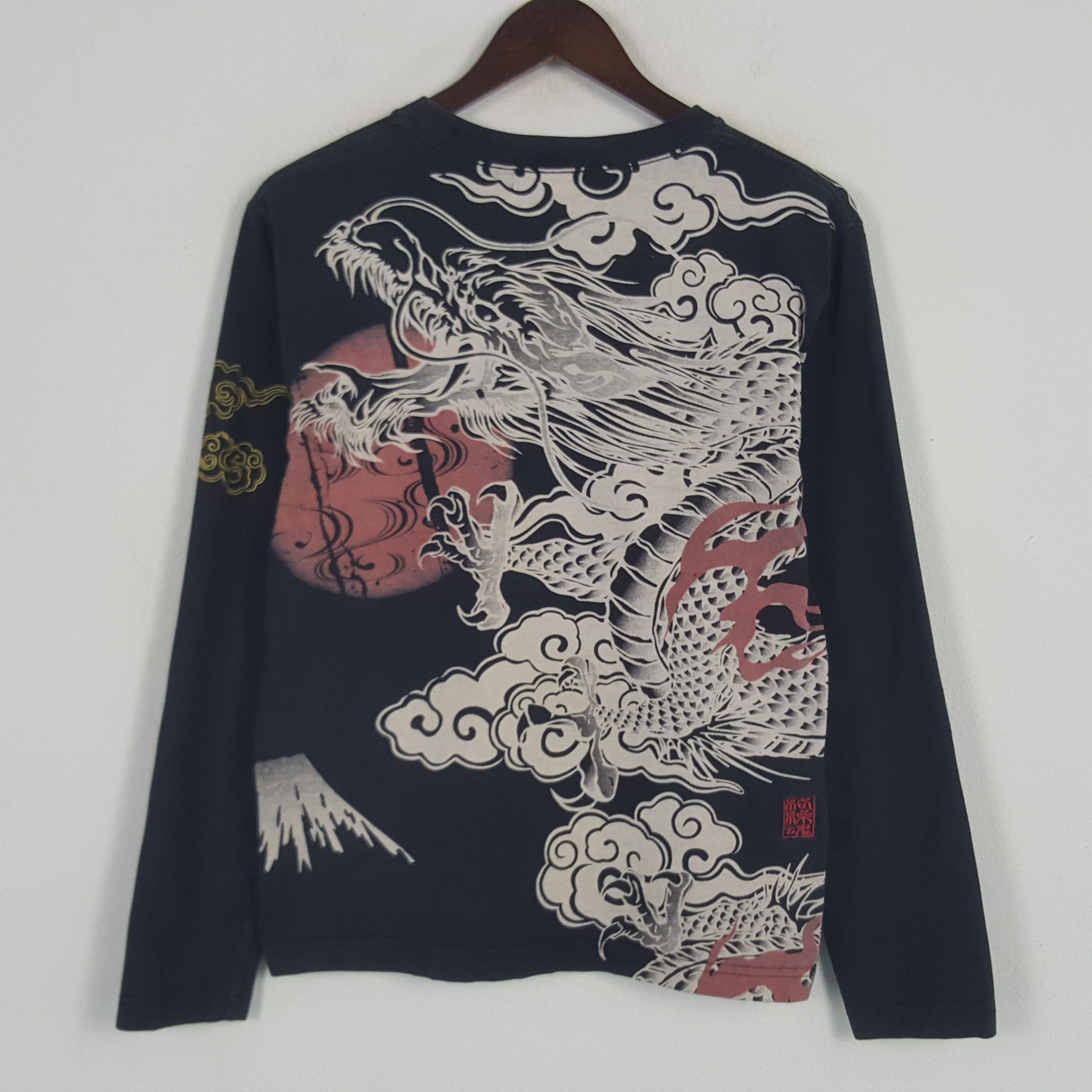 Japanese Brand × Vintage Vintage Karakumi Tamashi Sukajan Art Tshirt Size US M / EU 48-50 / 2 - 3 Thumbnail