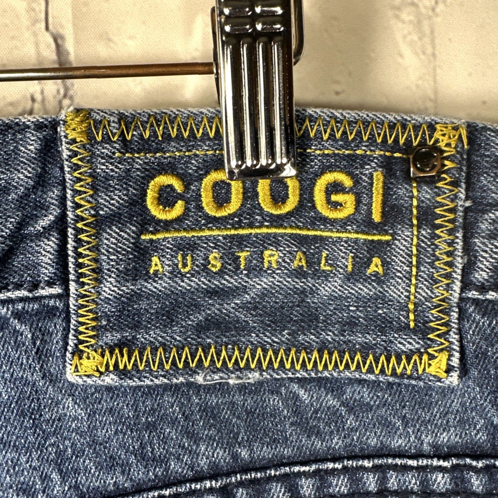 Coogi VINTAGE COOGI Jeans Baggy 40x34 Men Denim Blue 90s Hip Hop Embroidered Pockets Flap Wide-Leg 34" Inseam Size US 40 / EU 56 - 2 Thumbnail
