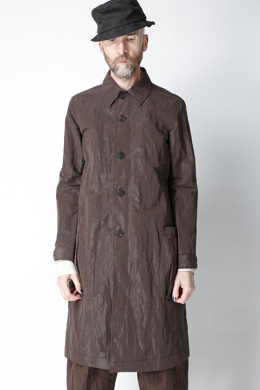 Devoa Devoa 21SS Coat lightweight highdensity Co/Pe Mud Gray Size US M / EU 48-50 / 2 - 4 Thumbnail