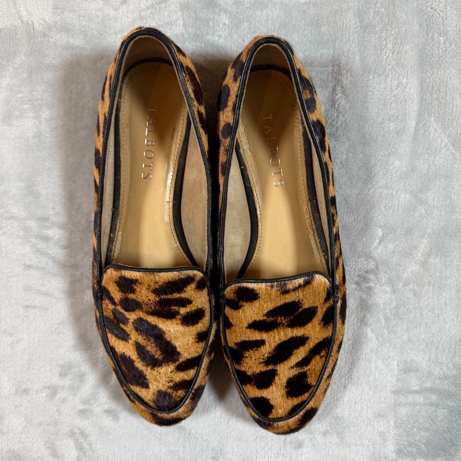 Talbots Talbots Women’s Loafer Leather Leopard Print Shoes Size 6.5 Size US 6.5 / IT 36.5 - 2 Thumbnail